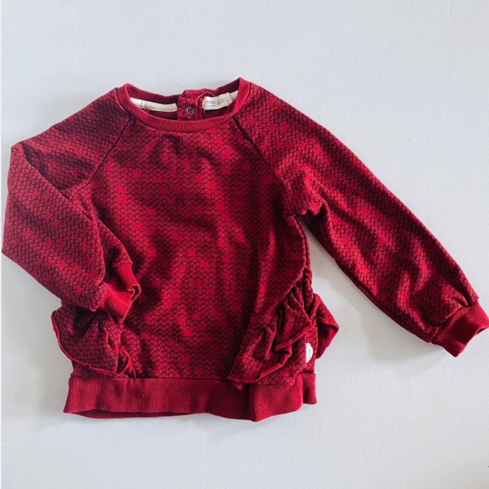 Miles Heart Sweatshirt